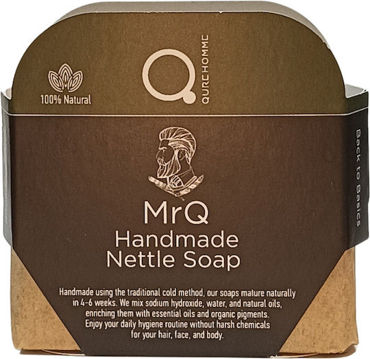 Qure Mr. Q Nettle Solid Shampoos against Dandruff for All Hair Types 90gr