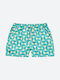 OAS Hexagona Swim Shorts Turquoise