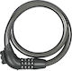 Abus 5211/75/15 SC Bicycle Cable Lock with Combination Black