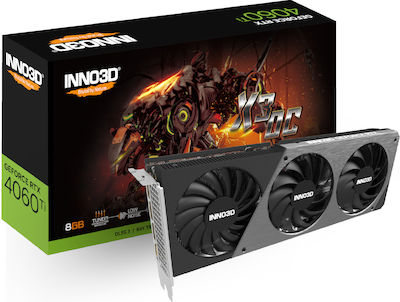 Inno 3D GeForce RTX 4060 Ti 8GB GDDR6 Placă Grafică