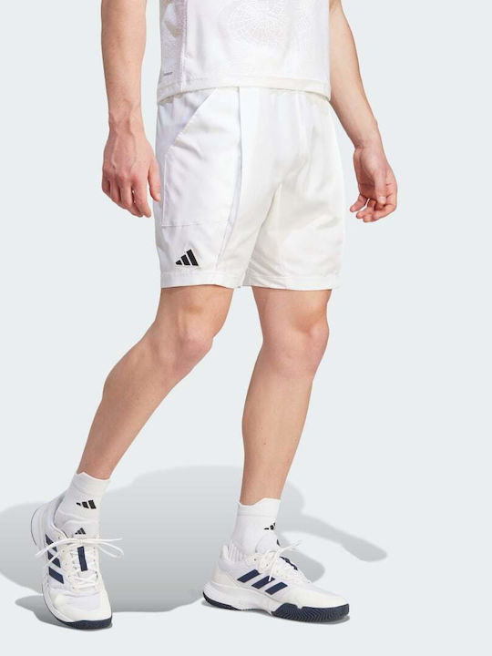 Adidas Αθλητική Ανδρική Βερμούδα Λευκή