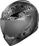 Icon Domain Gravitas Motorradhelm Volles Gesicht ECE 22.06 1520gr