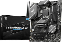 MSI Pro B760 Gaming Plus WIFI Mainboard ATX mit Intel 1700 Sockel