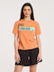 Zero Level Aiko Damen T-shirt Orange