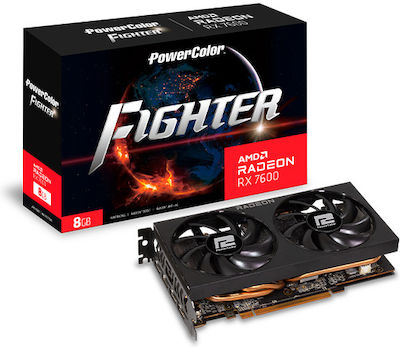 PowerColor Radeon RX 7600 8GB GDDR6 Fighter Κάρτα Γραφικών