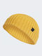 Fisherman Beanie Unisex Σκούφος Πλεκτός Preloved Yellow