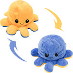 Plüsch Umkehrbarer Oktopus Yellow/Blue