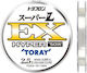 Toray Toyofulon L-EX Hyper Angelschnur Fluorocarbon 50m / 0.235mm