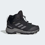 Adidas Pantofi de drumeție pentru copii Terrex Mid Gore Tex Impermeabili Negri
