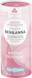 Ben & Anna Sensitive Lemon & Lime Αποσμητικό σε Stick 40gr
