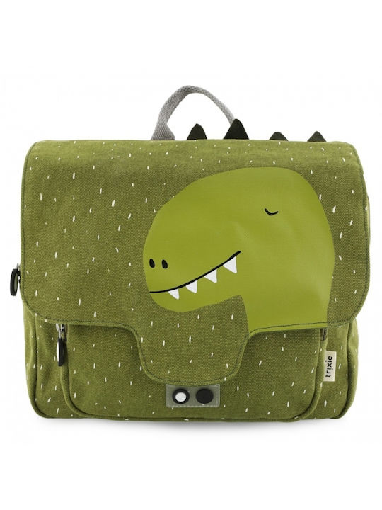 Trixie Mr Dino School Bag Backpack Kindergarten in Green color