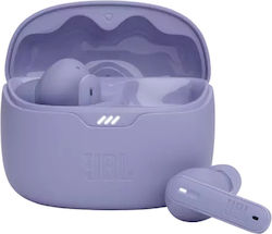 JBL Tune Beam In-ear Bluetooth Handsfree Headphone Sweat Resistant and Charging Case Purple