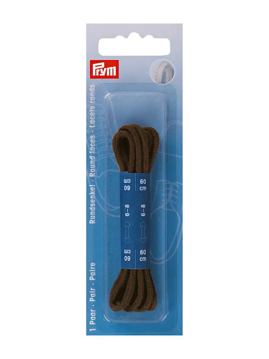 Prym Schnürsenkel Braun 2Stück 60cm
