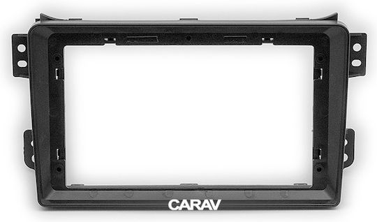 CARAV Industries Inc. DIN Fascia Panels 2 Din Compatible with Screen 9" for Opel Agila Suzuki Splash 2008-2014