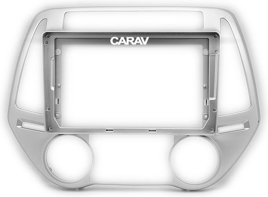 CARAV Industries Inc. DIN Fascia Panels 2 Din Compatible with Screen 9" for Hyundai i20 2012 2014