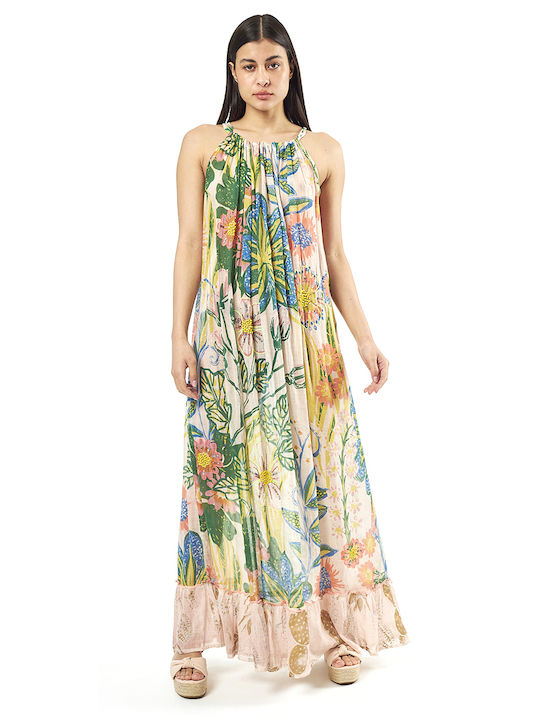 Verde Summer Maxi Dress Green