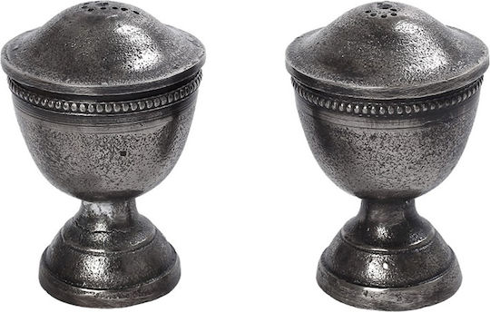 Espiel Salt and Pepper Set Metallic 2pcs