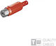 AV-RA02RG Βύσμα RCA female (15095)