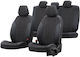 Car Seat Covers Set 15 Pieces Leatherette Ranger Amsterdam Design Ford Ranger Black