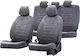 Car Seat Covers Set 12 Pieces Leatherette Nissan Navara D23 Milano Design Nissan Navara Grey