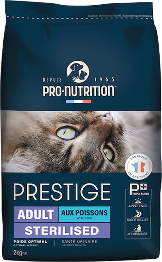 Flatazor Prestige Dry Food for Adult Sterilized Cats with Sensitive Urinary with Fish 2kg