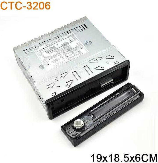 PerVoi Radio Auto 1 DIN (Bluetooth/USB)