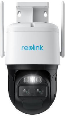 Reolink TrackMix IP Cameră de Supraveghere Wi-Fi 4MP Full HD+ Rezistentă la Apă Pe Baterie cu Comunicare Bidirecțională și Lentilă 2.8mm