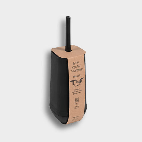 Viopsyctr Plastic Toilet Brush Black