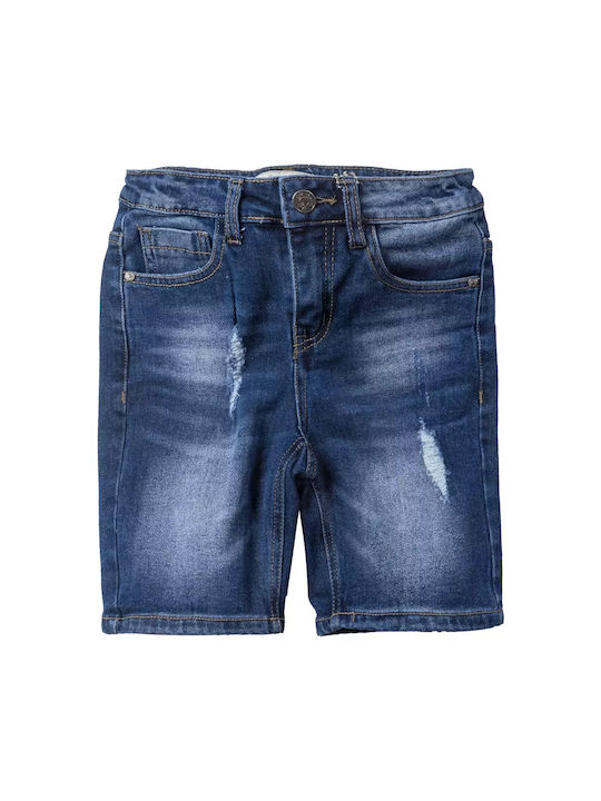 New College Kinder Shorts/Bermudas Denim Blau