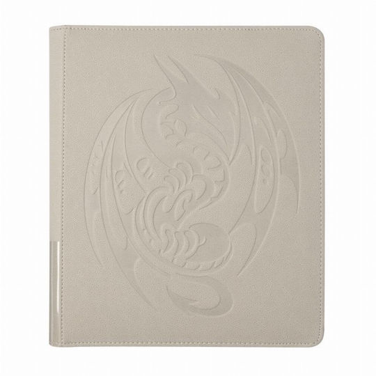 Dragon Shield Card Codex 360 Portfolio Ashen Bindemittel 9-Fächer Standardgröße Weiß