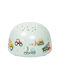 A Little Lovely Company LED Kinderprojektorlampe Vehicles mit Musterprojektion Grün 14x14x9εκ.
