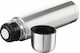 Homestyle Bottle Thermos Stainless Steel 500ml Silver with Cap-Cup