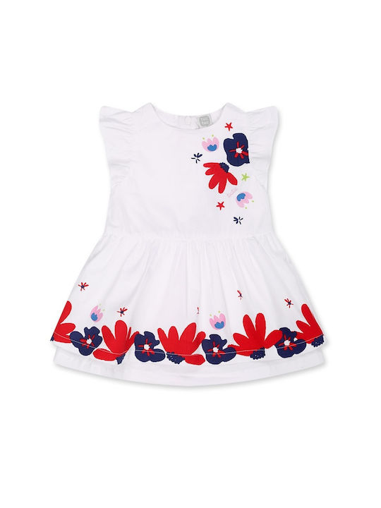 Tuc Tuc Kids Dress Sleeveless White