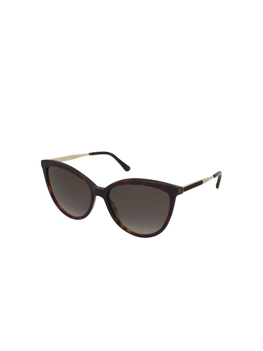 Jimmy Choo Women's Sunglasses with Brown Tartaruga Frame and Brown Gradient Lens BELINDA/S 086/HA