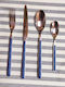 Etoile Cutlery Set Stainless Blue 24pcs