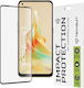 Techsuit 111D Full Glue Full Face Tempered Glass Μαύρο (Oppo Reno8 T)