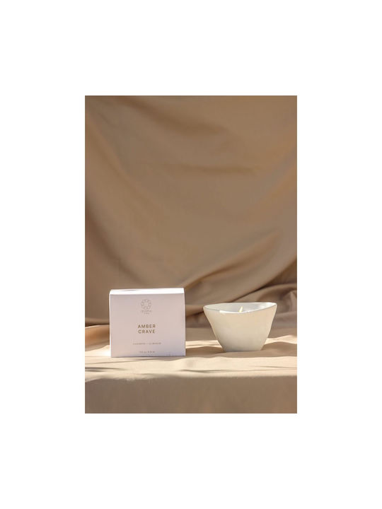 Ariadne Scented Soy Candle Jar White 250gr 1pcs