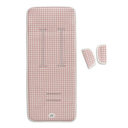 Interbaby Breathable Stroller Seat Liner 34x84cm Pink