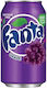 Fanta Αναψυκτικό Grape με Ανθρακικό 355ml