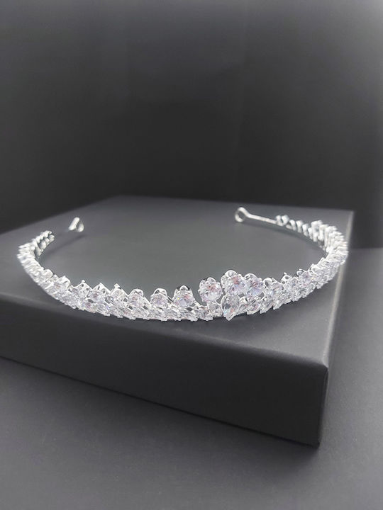 Νυφικό Headpiece Zircon 2 Cm