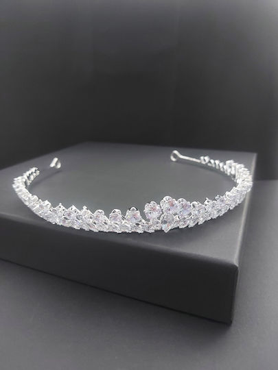 Νυφικό Headpiece Zircon 2 Cm