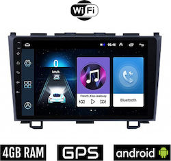 Car-Audiosystem für Honda CR-V (Compact Recreational Vehicle) 2007-2012 (Bluetooth/USB/WiFi/GPS/Apple-Carplay) mit Touchscreen 9"