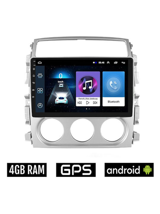 Auto-Audiosystem für Suzuki Liana 2001-2007 (Bluetooth/USB/AUX/WiFi/GPS/Apple-Carplay/Android-Auto) mit Touchscreen 9"
