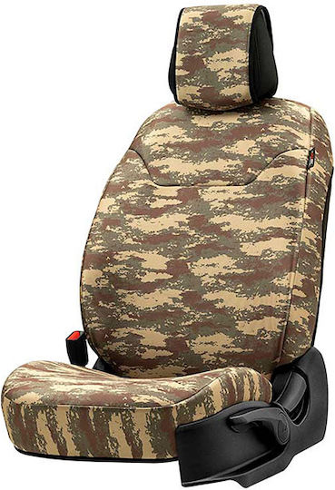 Auto Gs Wasserdicht Set Autositzlehnen 1Stück Matte Safari Concept