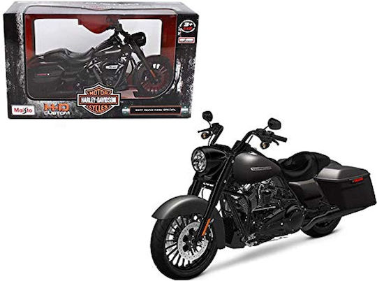 Maisto HARLEY DAVIDSON ROAD KING SPECIAL Φιγούρα Μοντελισμού Μηχανή Μαύρη σε Κλίμακα 1:12