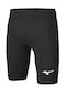 Mizuno Core Mid Undertight Ανδρικό Ισοθερμικό Σορτς Μαύρο