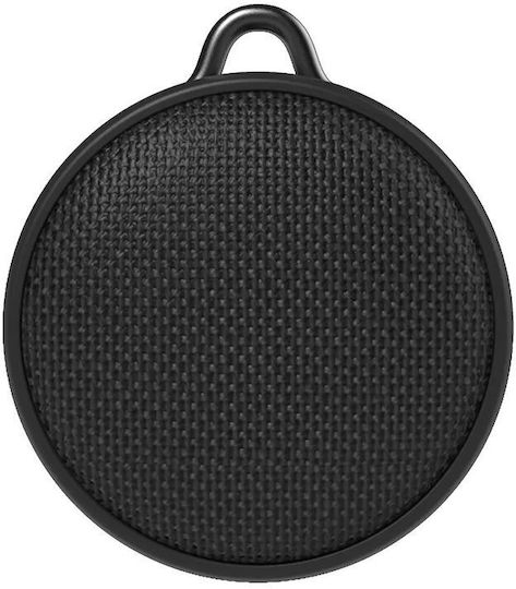 Sound Crush Macaron Αδιάβροχο Ηχείο Bluetooth 3W με Διάρκεια Μπαταρίας έως 9 ώρες Μαύρο