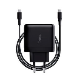Trust Maxo 65W με Καλώδιο USB-C Trust Maxo 65W με Καλώδιο USB-C
