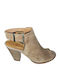 Suede Sandalen Braun