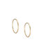 14K Yellow Gold hoop earrings